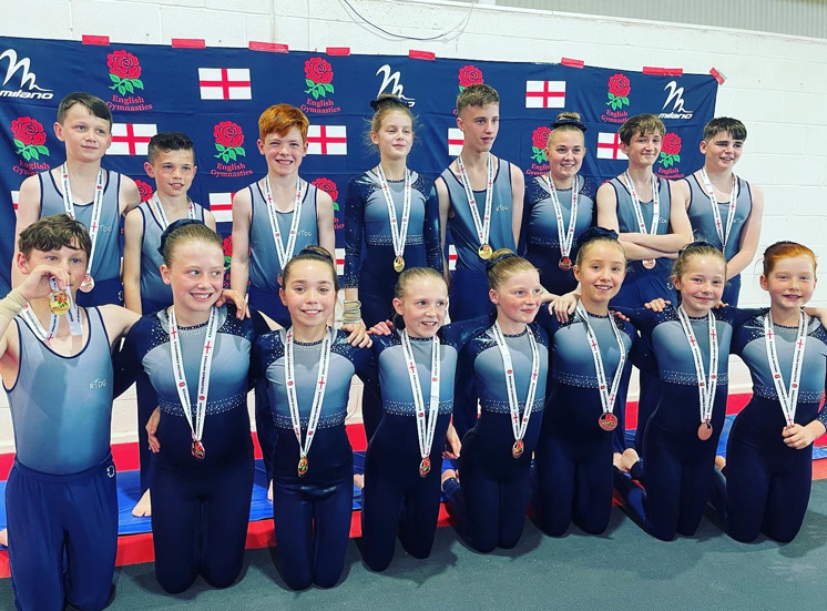 elite squad with medals